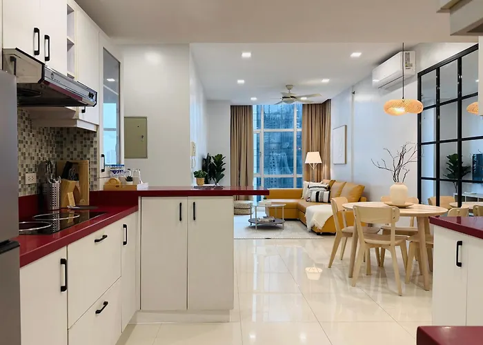 Apartahotel 2br With King & Queen Bed And Highspeed Wifi Near Shangri-la Bgc