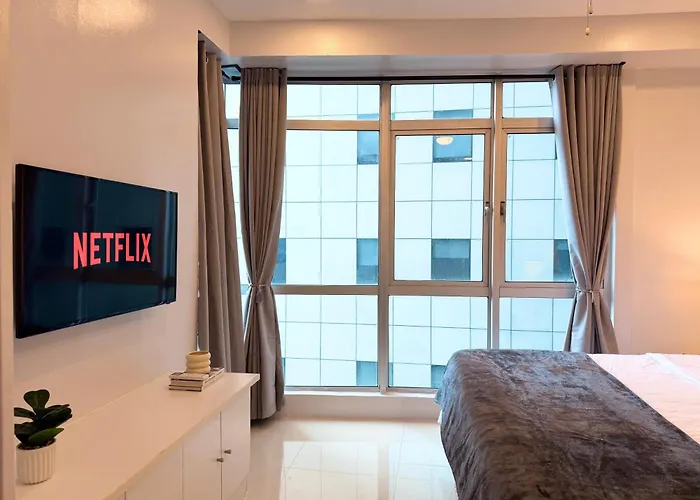 2br With King & Queen Bed And Highspeed Wifi Near Shangri-la Bgc Apartahotel Manila